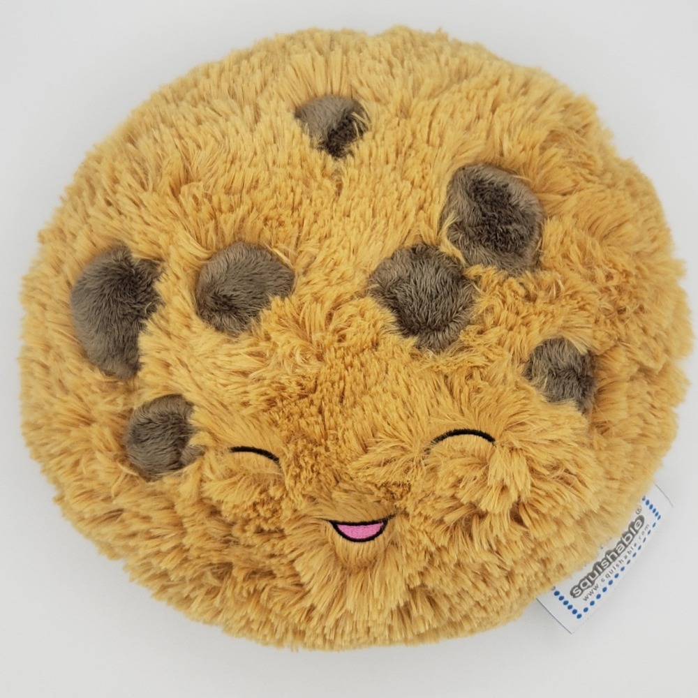 Squishable Retired Mini Chocolate Chip Cookie‎ Soft Plush Sweet Comfort Food 9"